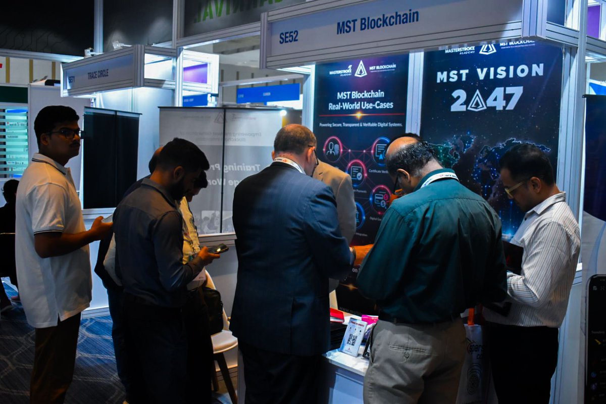 MST Blockchain tweet media