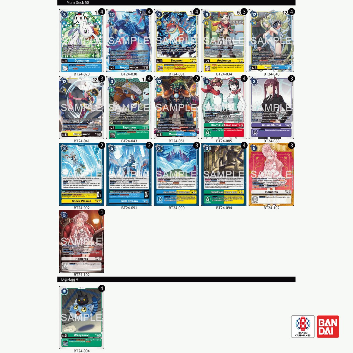Official Digimon Card Game English Version tweet media