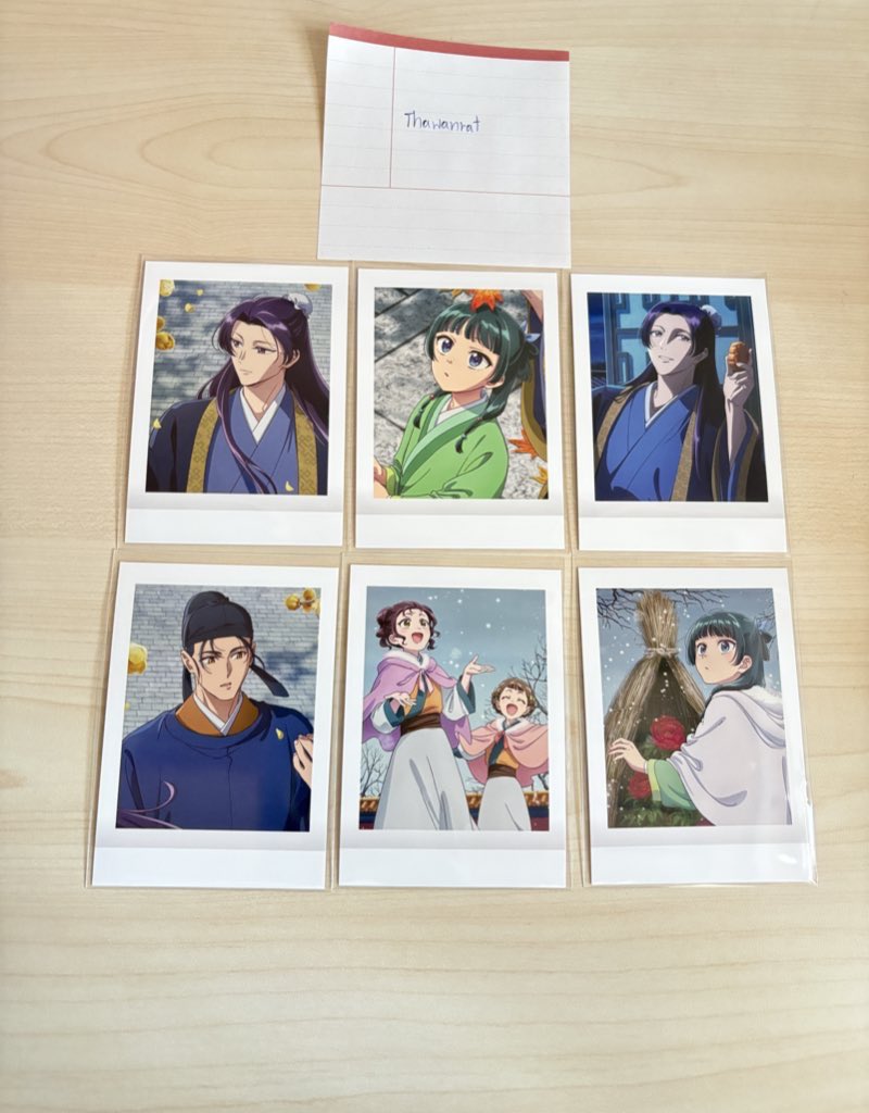 thawan_06's tweet photo. โพลารอยด์หมอยา น้องเป็นงานสุ่มน้า 
สินค้าลิขสิทธิ์ อฟช.จีนน้า  มีใส่ซองทุกใบให้เลย
พร้อมส่งเดือนนี้💖

📍 6ใ�� /389รส📍

#ตลาดนัดหมอยา #ตลาดนัดหมอยาวังหลัง #ตลาดนัดkusuriya https://t.co/w2eDumvXgf