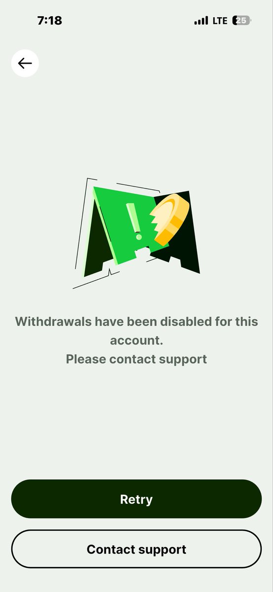 cas_tilo1's tweet photo. Still not resolved it’s now the 7day
Please help me out @getBusha https://t.co/HGo8ohP6l6