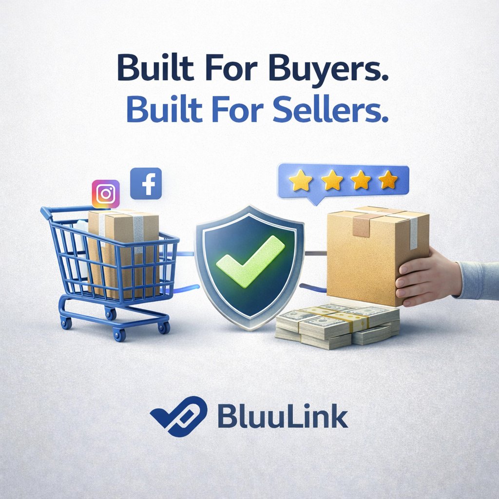 bluulink's tweet photo. Most platforms choose a side. 

BluuLink doesn’t. 
Buyers protected ✅ 
Sellers guaranteed ✅ 

That’s balance. 

👉 Get early access now.

#BluuLink #BalancedProtection #SecurePlatform https://t.co/uBtrc1zule