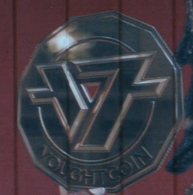caycinator's tweet photo. This is INSANE, 

In the new The Boys season, at 10:05 there is a billboard that says $VOUGHTCOIN 

and a QR code that prompts you to buy $VOUGHTCOIN 

THE NEXT BIG RUNNER https://t.co/foKpUmvMQb
