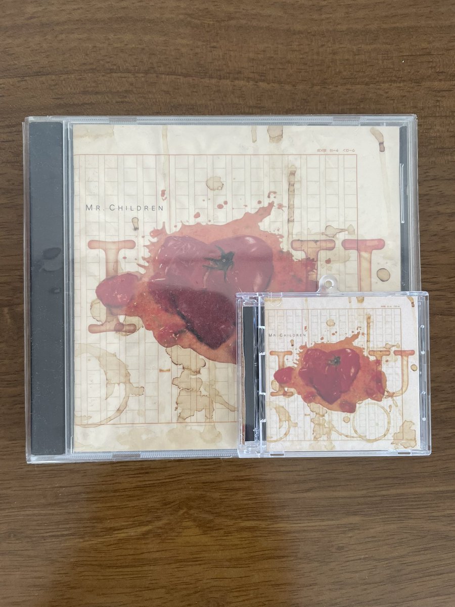 esora2439's tweet image. ダイソーのミニCDキーホルダーで作ったけど、すごく良い🥰
#MrChildren #チル活 #ミスチル
#ミニCD