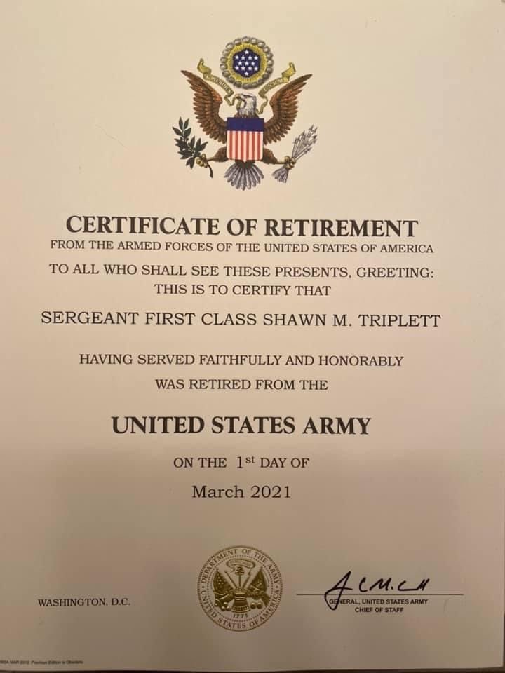 exknighttx's tweet image. Military doc ✍️