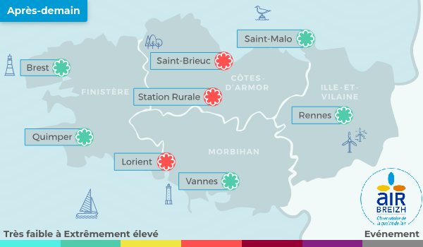 Air_Breizh's tweet photo. Indices Pollen du 08/04/2026 pour la région Bretagne.
Retrouvez plus d'informations en allant sur https://t.co/j5TZEQKMID
Pour un indice Pollen sur votre territoire : https://t.co/BXL099cnaq
#QualiteAir #AASQA https://t.co/6rfDv7LXGj