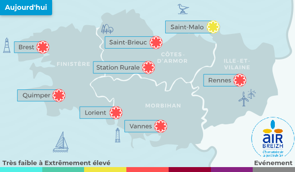 Air_Breizh's tweet photo. Indices Pollen du 08/04/2026 pour la région Bretagne.
Retrouvez plus d'informations en allant sur https://t.co/j5TZEQKMID
Pour un indice Pollen sur votre territoire : https://t.co/BXL099cnaq
#QualiteAir #AASQA https://t.co/6rfDv7LXGj