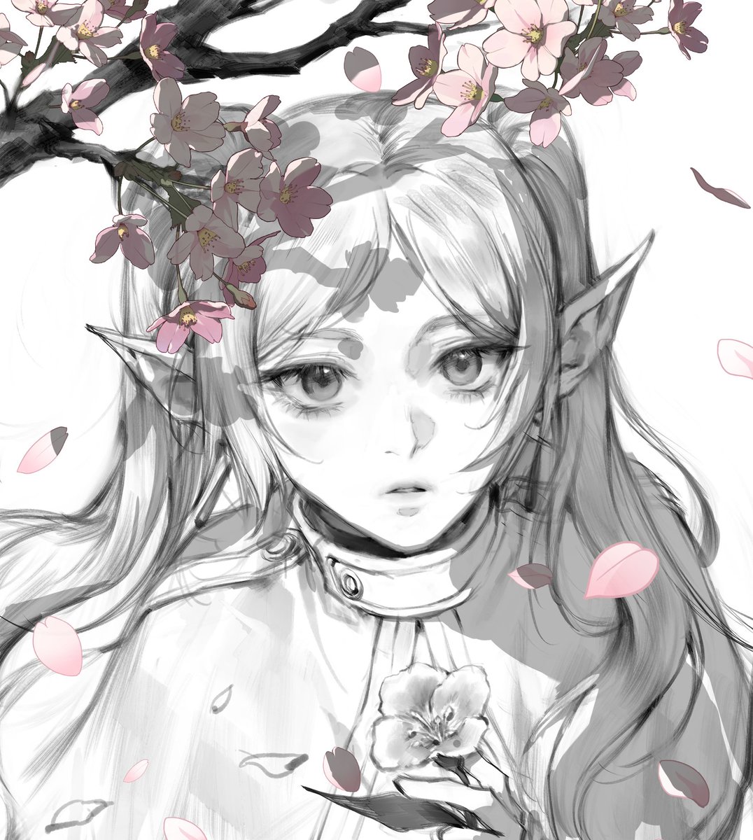 ryeowon89's tweet photo. Sakura Frieren
フリーレン🌸
벚꽃을 보며 떠오르는 힘멜찡..🥹

#doodle #frieren https://t.co/AamkMpVDzD
