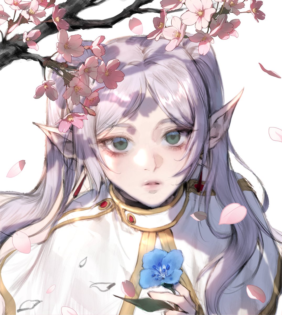 ryeowon89's tweet photo. Sakura Frieren
フリーレン🌸
벚꽃을 보며 떠오르는 힘멜찡..🥹

#doodle #frieren https://t.co/AamkMpVDzD