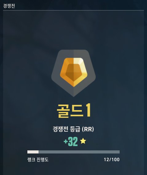 나 골드!!!
만년 실버에서 이겼어