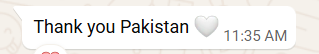 EngrSaeed's tweet photo. Alhamdulillah. Feeling truly proud 🇵🇰

A friend from Lebanon messaged me: “Thank you Pakistan.”

Pakistan stood for peace, and with the help of Allah, played its part. The world needs unity, not conflict.

We all want peace everywhere. ✨
#Ceasefire #PeaceNow https://t.co/RPDvi5Yg3h