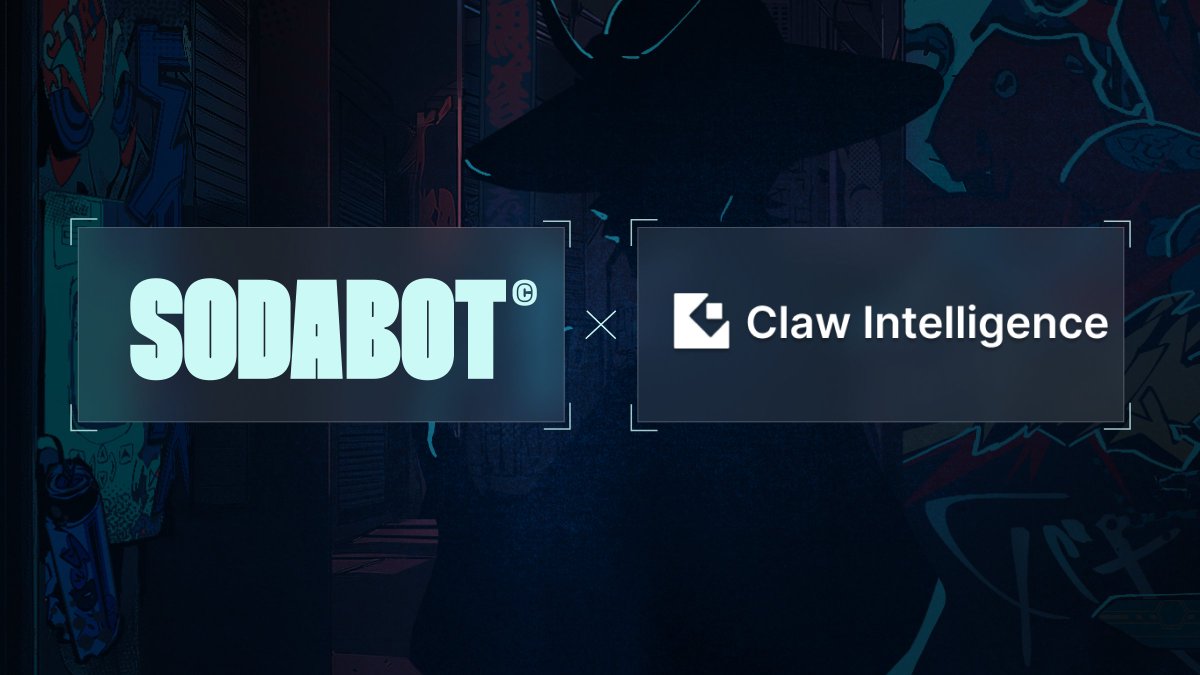 SodaBot 🤝 Claw Intelligence | From Insight to Execution

🔹 SodaBot: Smart OS for DeFi AI agents, turning on-chain data into real-time signals and automated trading strategies

🔹<a href="/ClawIntelli/">Claw Intelligence</a>: Unified workspace combining on-chain data, research, and chat-based analysis into