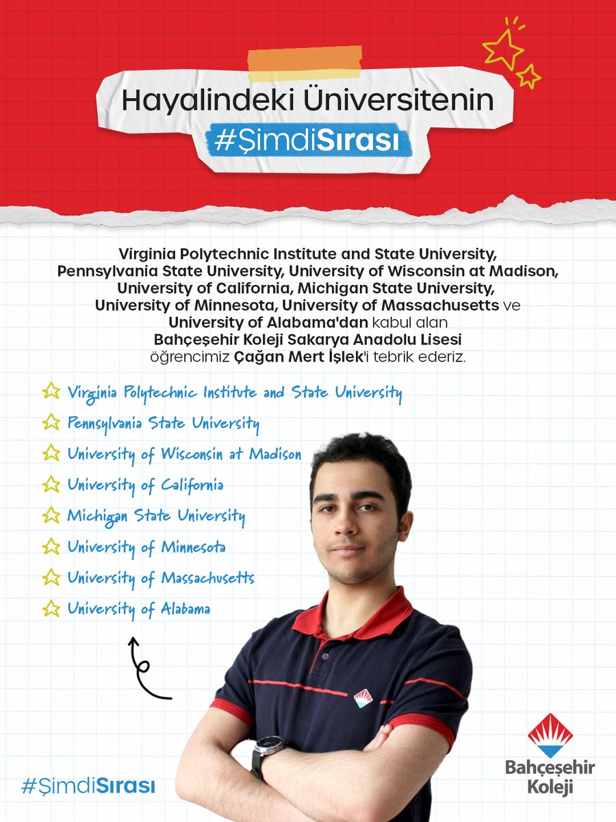 Bahçeşehir Koleji tweet media