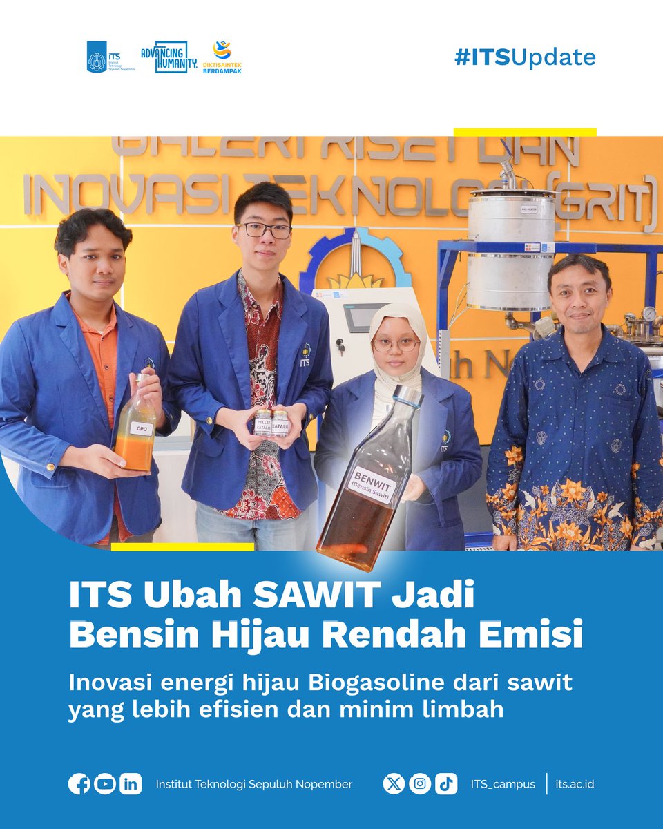 Institut Teknologi Sepuluh Nopember tweet media