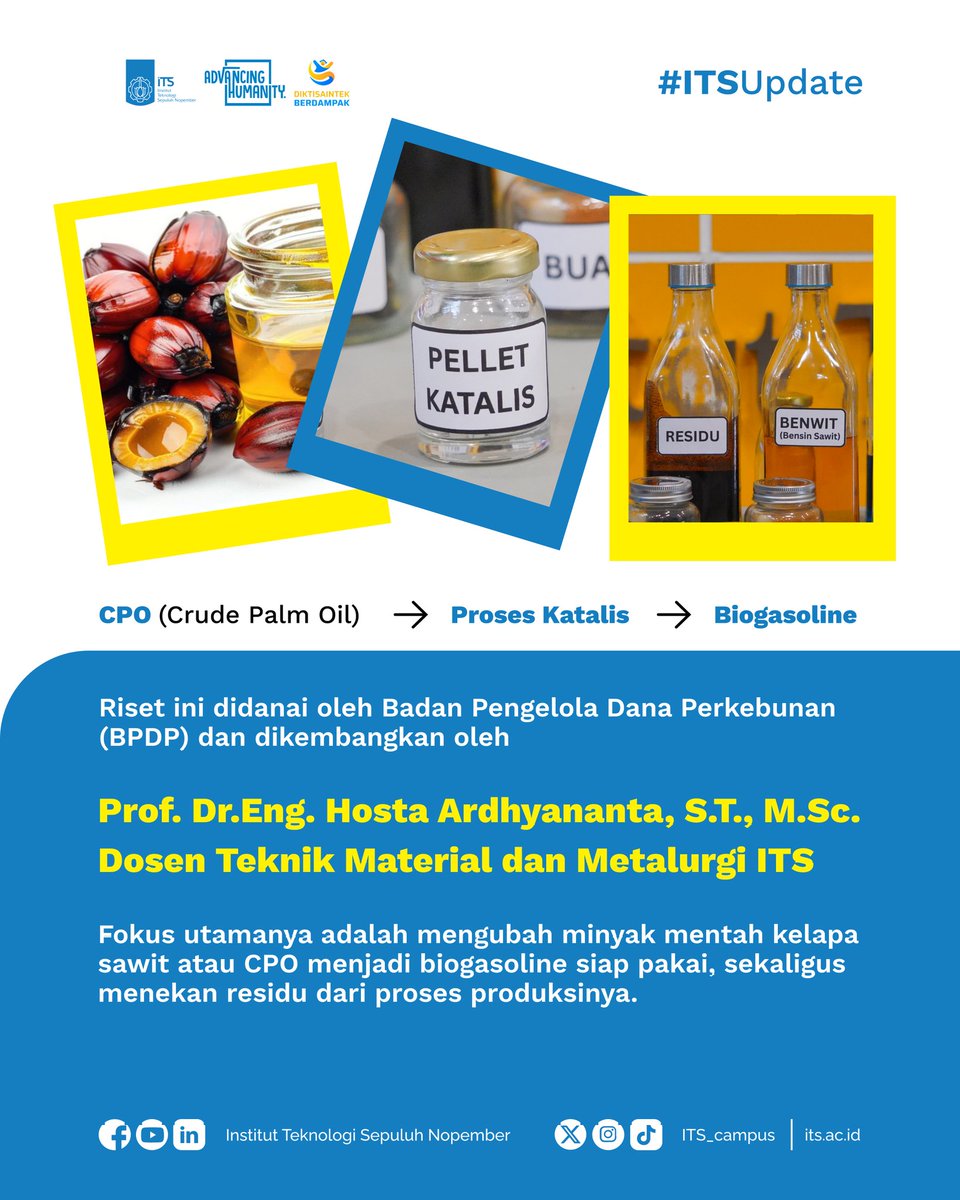 Institut Teknologi Sepuluh Nopember tweet media