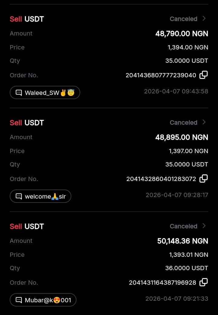 Asquare012's tweet image. Bybit vendors are now acting like beggars 🤦‍♂️

Had to use 3 different vendors yesterday just to complete one trade.
2 of them wasted 1 hour of my time (30 mins each).

This is getting out of hand… something needs to be done ASAP.