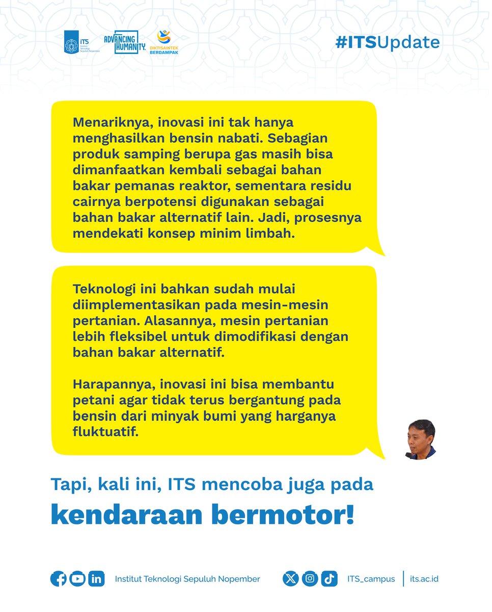 Institut Teknologi Sepuluh Nopember tweet media