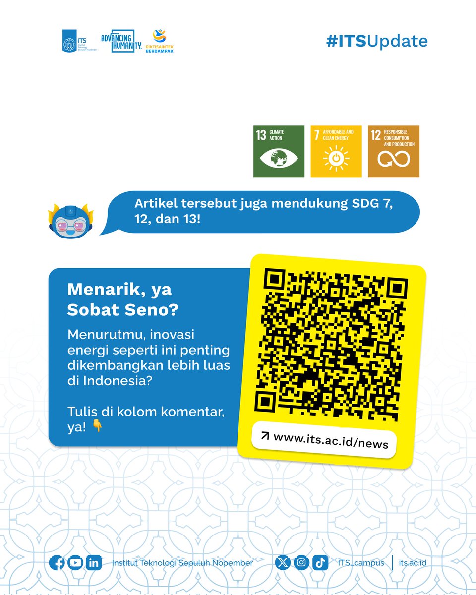 Institut Teknologi Sepuluh Nopember tweet media