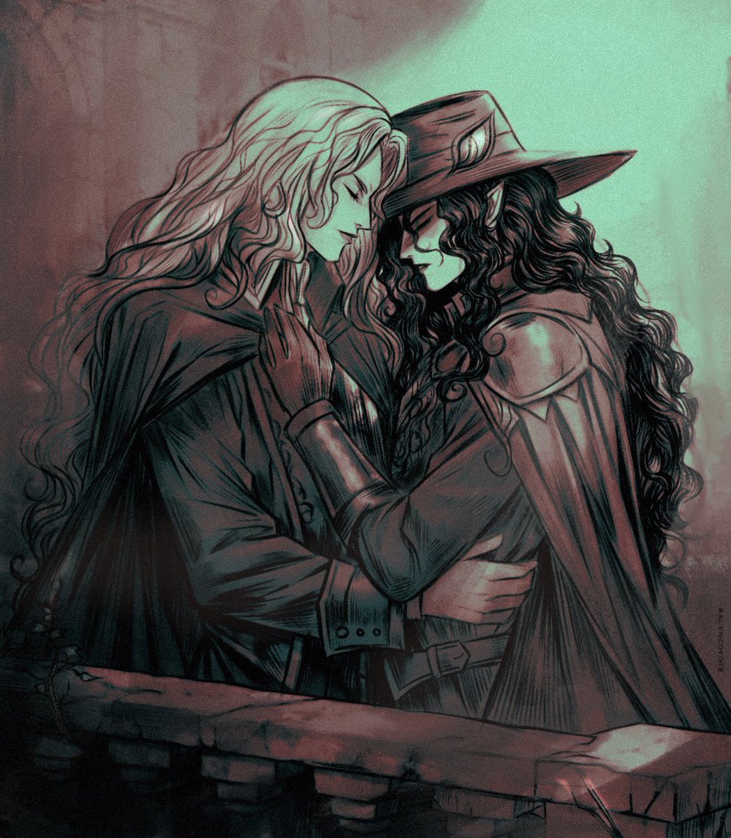 Soulmates 🖤
#vhd #castlevania