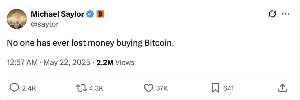 Trending Bitcoin tweet media