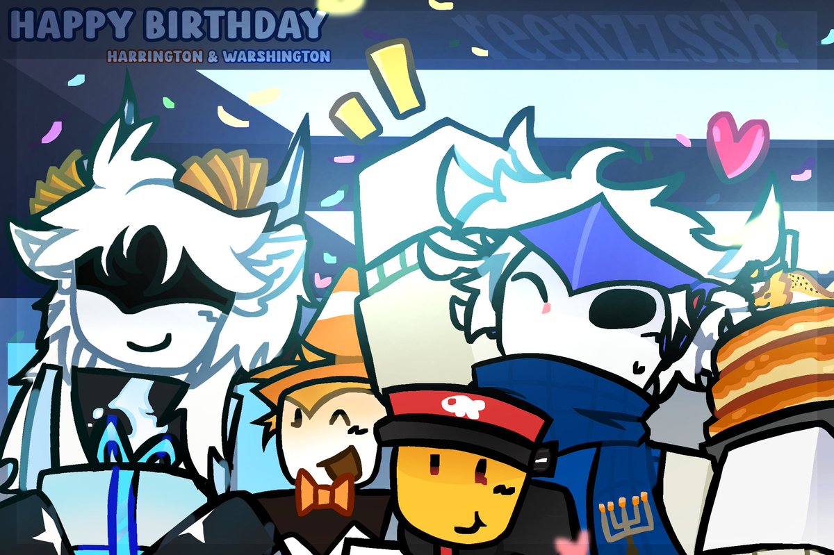 Happy birthday Warshington! <a href="/Warshingto46176/">Warshington🪶</a>

My plan was going to send this tomorrow early but due busy to studies it was very late 👀

#pupimidnightmunchies #roblox