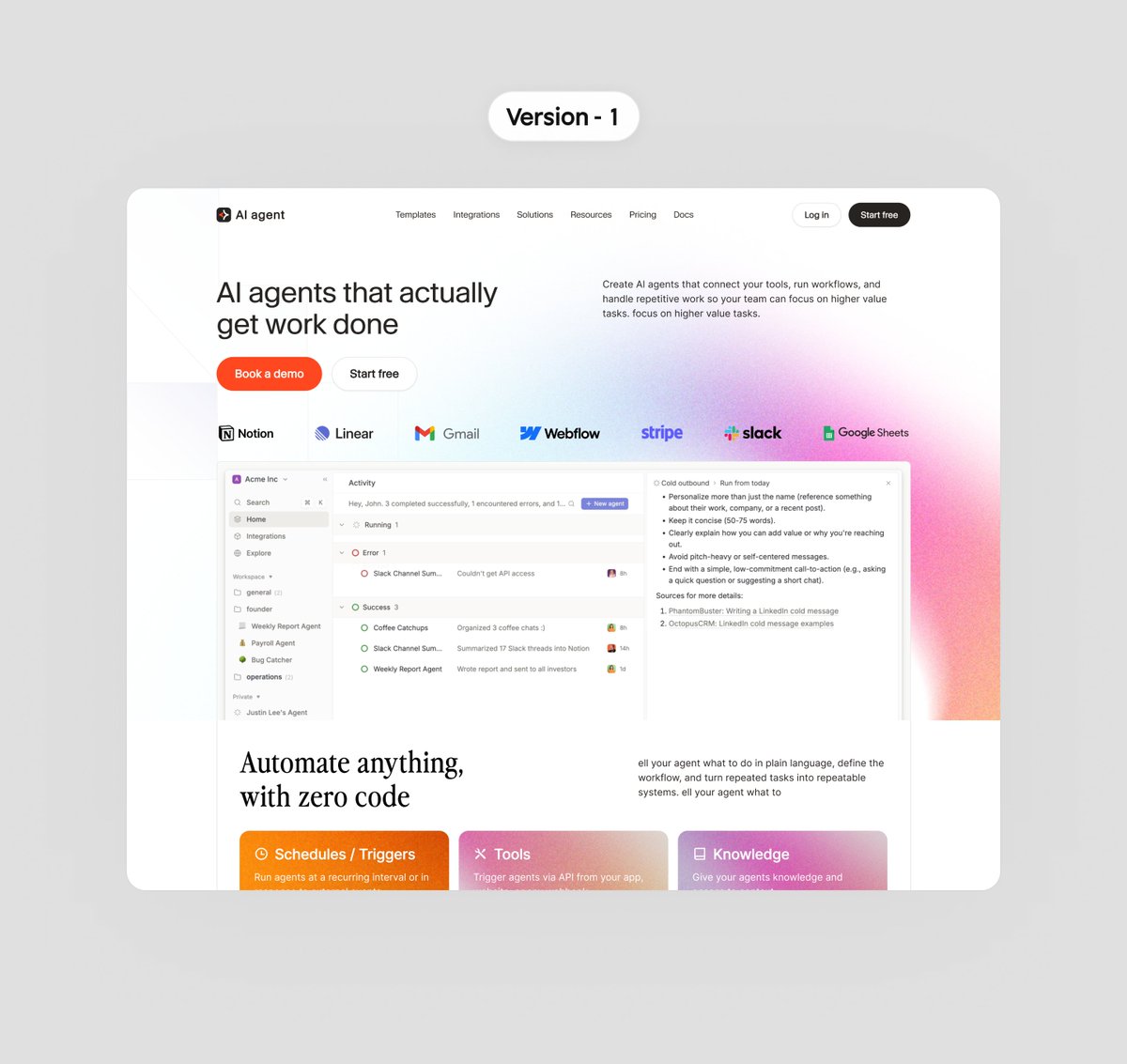 shahidux's tweet image. Impressed on myself😆

Tell me, which version makes the AI agent feel more real?
