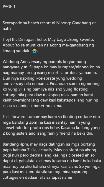 AlterOfan83223's tweet photo. Mga newly recruit soldiers daw sila. 5 sa mga kasama niya eh kanina pa daw pala nila ako minamata. Gusto daw nila maka experience ng group sex.

Pages 1-2
Sender: Din (yung fresh na fresh sa picture)

#ConfessionOfanAlter894
#MIU #Publicfun https://t.co/RtsfRuhpzw