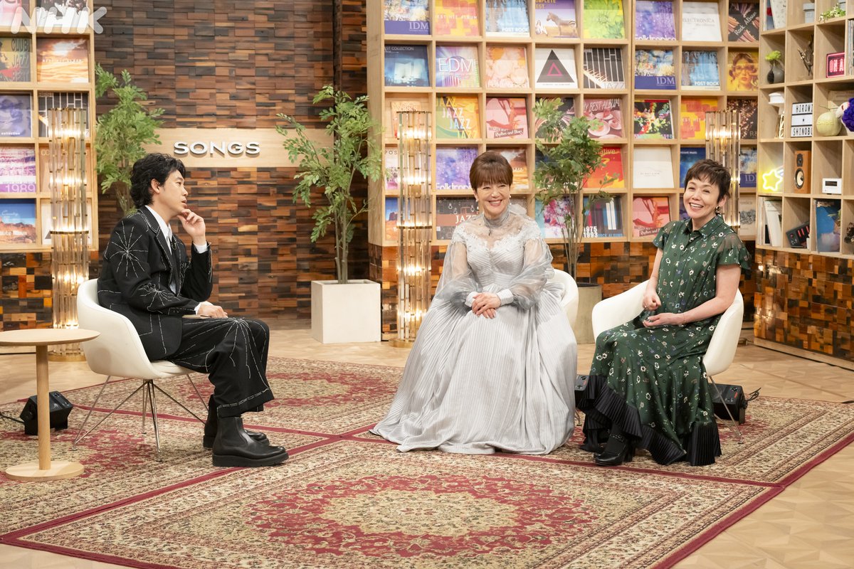 nhk_songs's tweet image. ⚠️#SONGS 配信はあすまで⚠️

#岩崎宏美 #大竹しのぶ

プライベートで大親友のふたり
きっかけは #男女7人秋物語

「5本の指に入る好きなドラマ」
と語る #大泉洋 に
大竹「嘘ばっかり！」とバトル勃発？🔥

3人の爆笑トークは必見👀
 
📱配信はこちら📱
web.nhk/tv/an/songs/pl…
～4/9(木)22:44