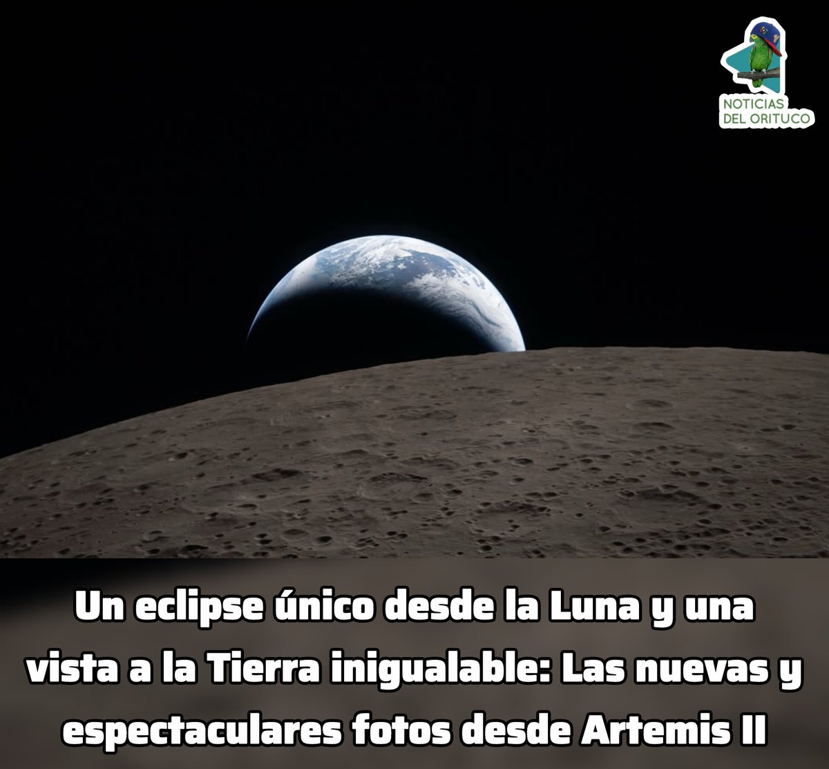 Un eclipse único desde la Luna y una vista a la Tierra inigualable: Las nuevas y espectaculares fotos desde Artemis II.
.
.
👇
facebook.com/share/p/1DQefj…
