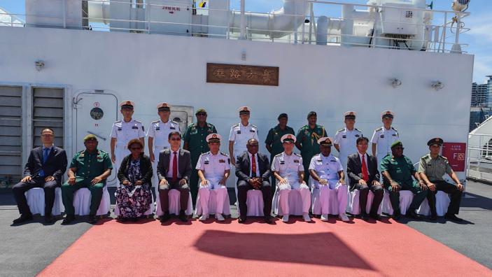 Chinese Embassy in PNG tweet media