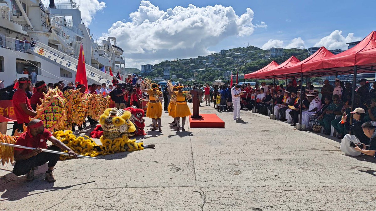 Chinese Embassy in PNG tweet media