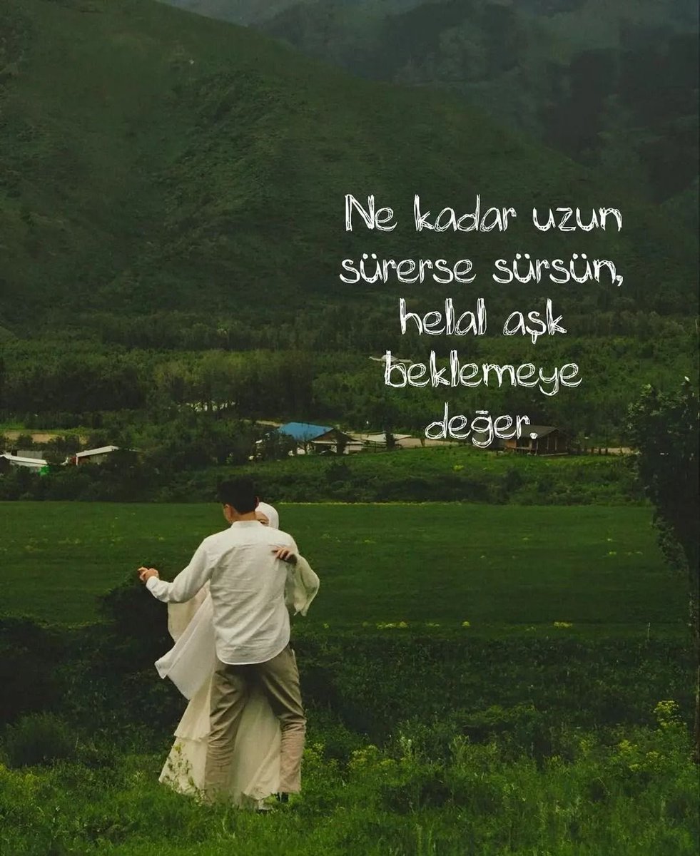 kalpileyasamak's tweet photo. Helal aşk beklemeye değer. https://t.co/JS1Ui9k1b4