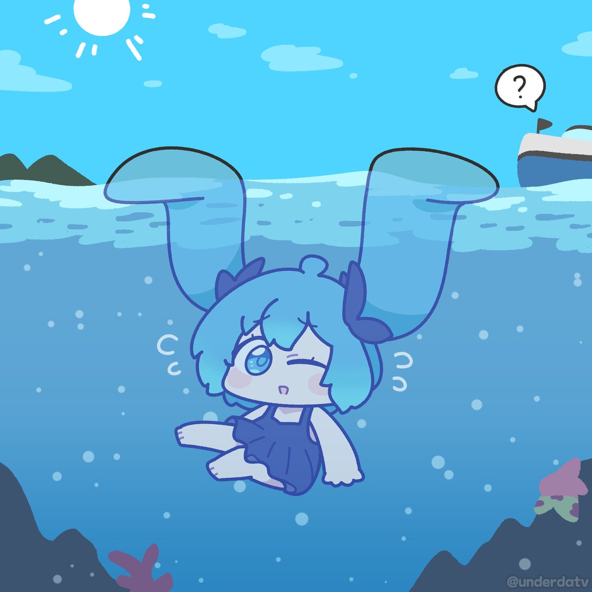 티비아래underdatv📺(comms slot full!) tweet media