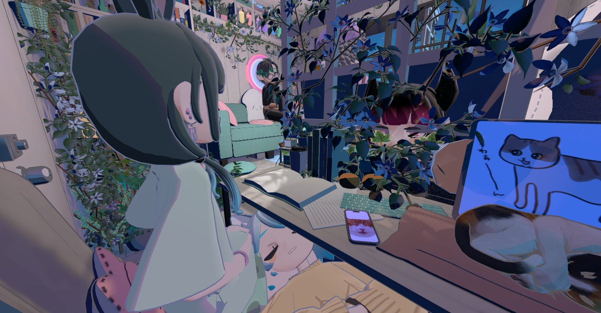 アオネコ tweet media