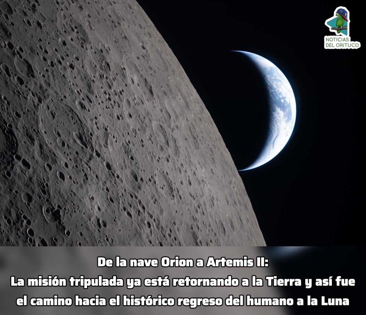 De la nave Orion a Artemis II: la misión tripulada ya está retornando a la Tierra y así fue el camino hacia el histórico regreso del humano a la Luna.
.
.
👇
facebook.com/share/p/1Df3X4…