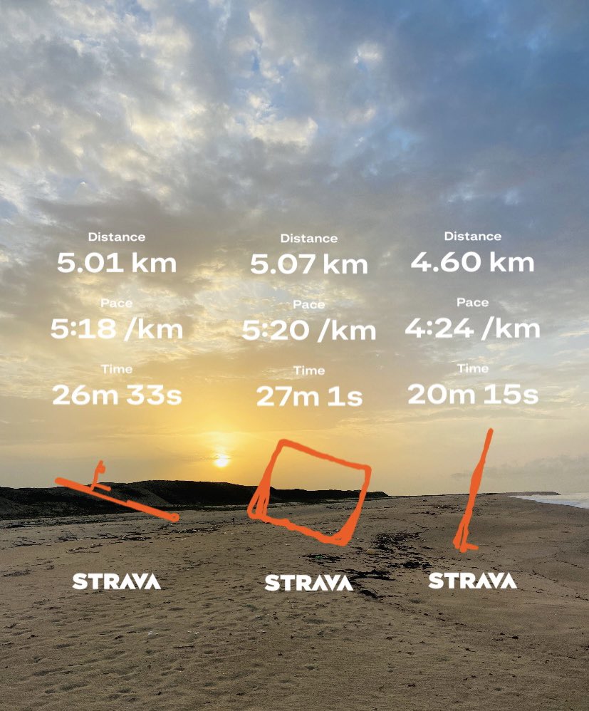 Morning miles x Sunrise 🏃‍♂️☀️