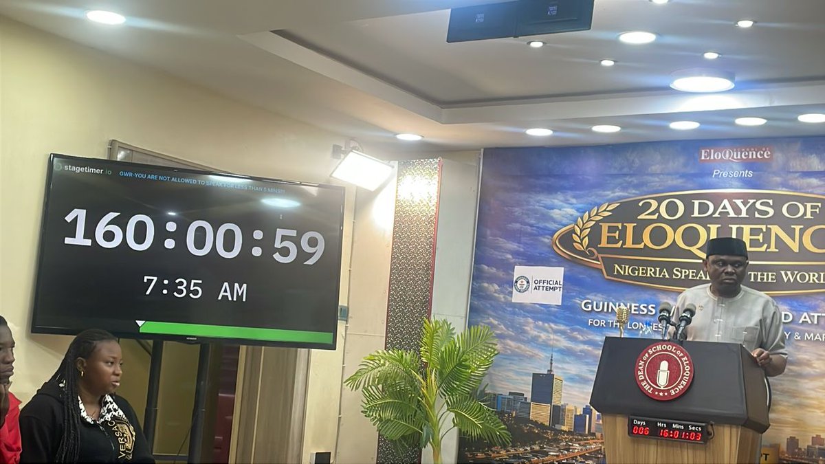 TEM_Care's tweet photo. Seven days in, and I’m still showing up.

As we move toward Day 20, I’m building strength, resilience, and purpose in real time.
I’m not stopping. 💪
#guinessworldrecord #Nigeriaspeakstotheworld #schoolofeloquence #publicspeaking https://t.co/9iMPLg2D5E