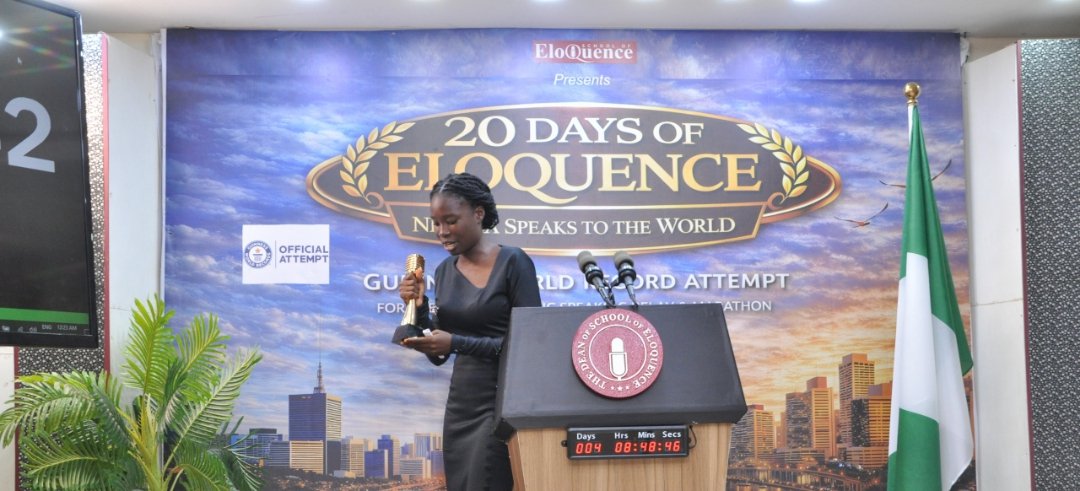 TEM_Care's tweet photo. Seven days in, and I’m still showing up.

As we move toward Day 20, I’m building strength, resilience, and purpose in real time.
I’m not stopping. 💪
#guinessworldrecord #Nigeriaspeakstotheworld #schoolofeloquence #publicspeaking https://t.co/9iMPLg2D5E