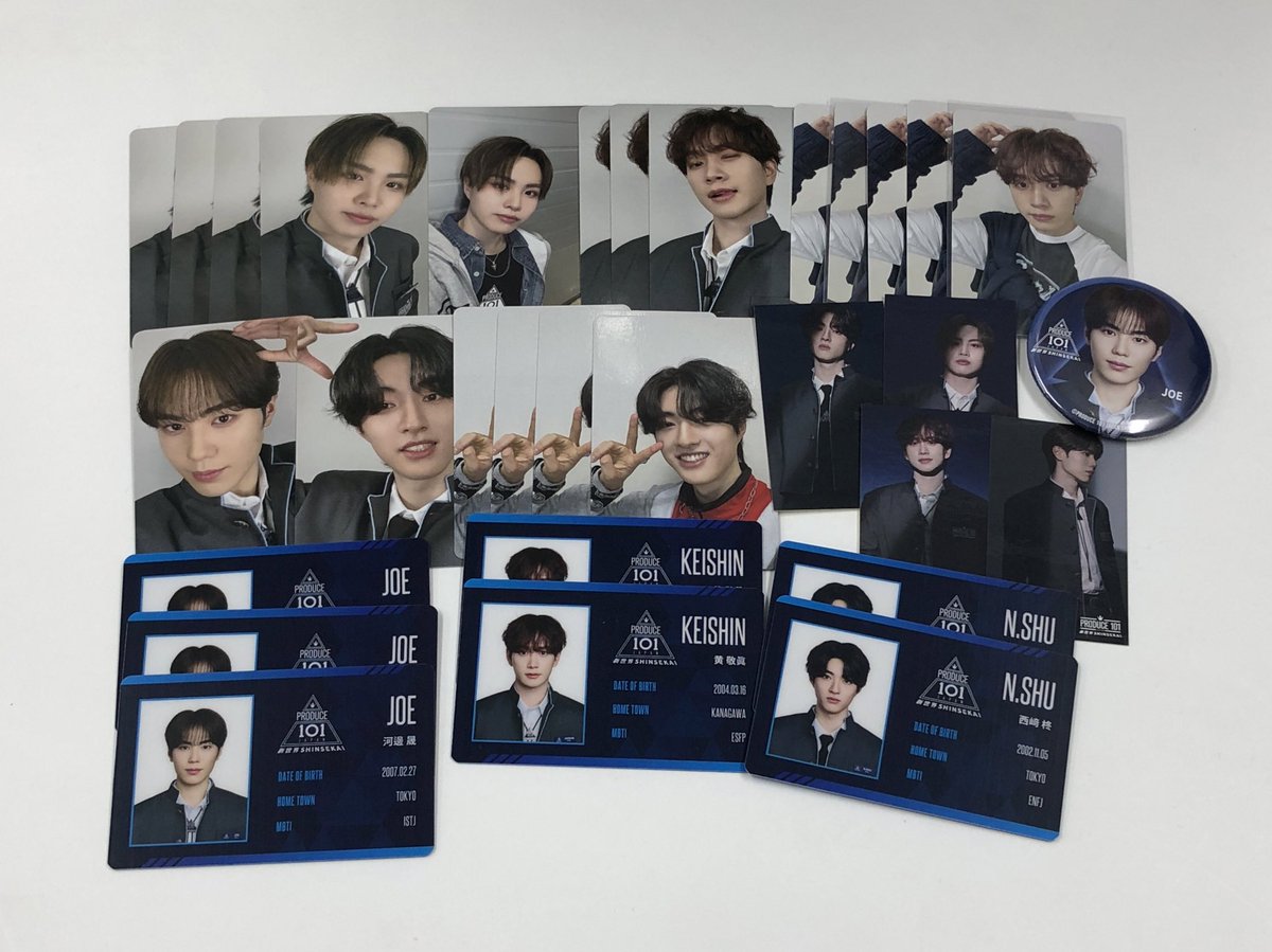 入荷情報】 🌏️PRODUCE 101 JAPAN 新世界🌏️ EAST FIVEメンバーの