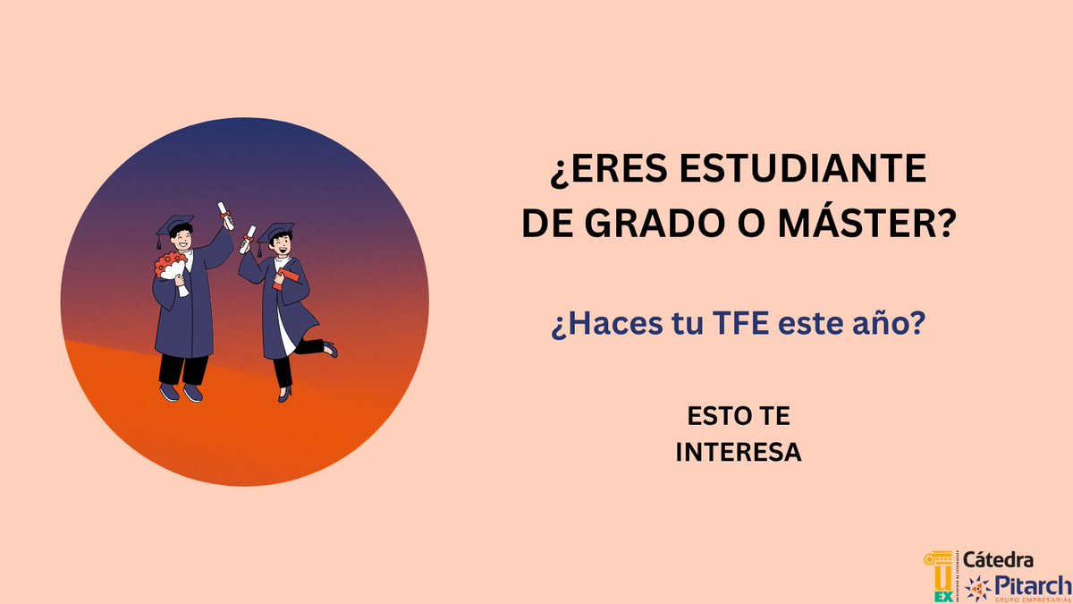 Cátedra UEx - Grupo Pitarch tweet media