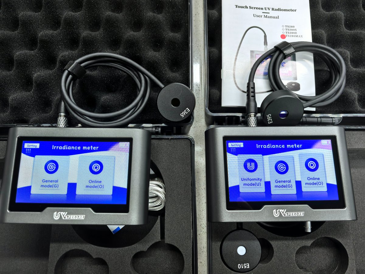 seawave408's tweet photo. 2 sets of the UV Radiometer,equipped with different probes,are about to be arranged for shipment to the customer. 
Our UV Radiometer has long been highly recognized by customers, with continuous repeat orders, and has become the default measurement standard for our customers. https://t.co/JEkp74uxl8
