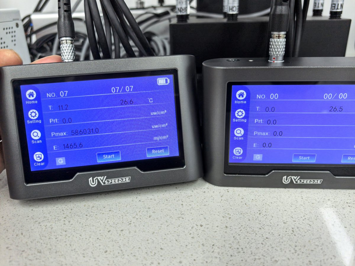 seawave408's tweet photo. 2 sets of the UV Radiometer,equipped with different probes,are about to be arranged for shipment to the customer. 
Our UV Radiometer has long been highly recognized by customers, with continuous repeat orders, and has become the default measurement standard for our customers. https://t.co/JEkp74uxl8