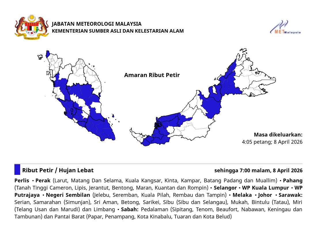 Jabatan Meteorologi Malaysia tweet media