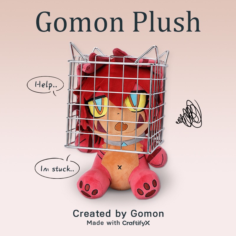 craftifyxco's tweet photo. "A comically stupid shark kobold thing... turned into marketable plushies." - @Gaogomon 
He retained his exact 0 braincells.🧠
Buy him to legally own a portion of his soul—he’s bound to you forever!Shop now