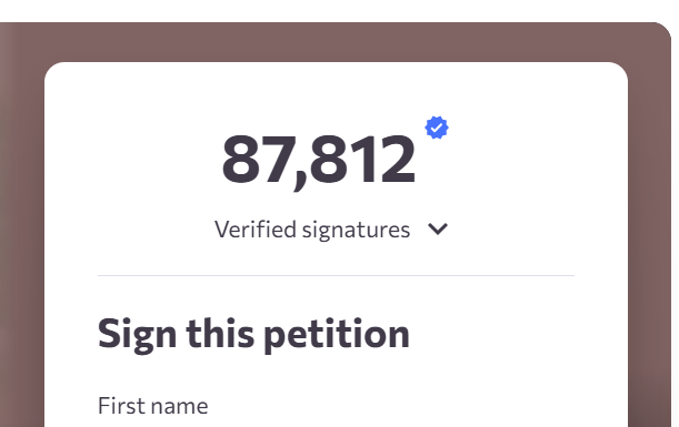 ever since we started to donate to the petition by increasing the potential reach of petitioners and spread the words of $OPAL , the signatures have already increased by almost 2k!

Well done fam!