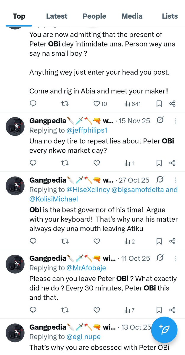 experience tweet media