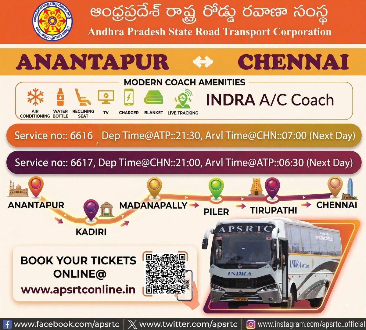 APSRTC tweet media