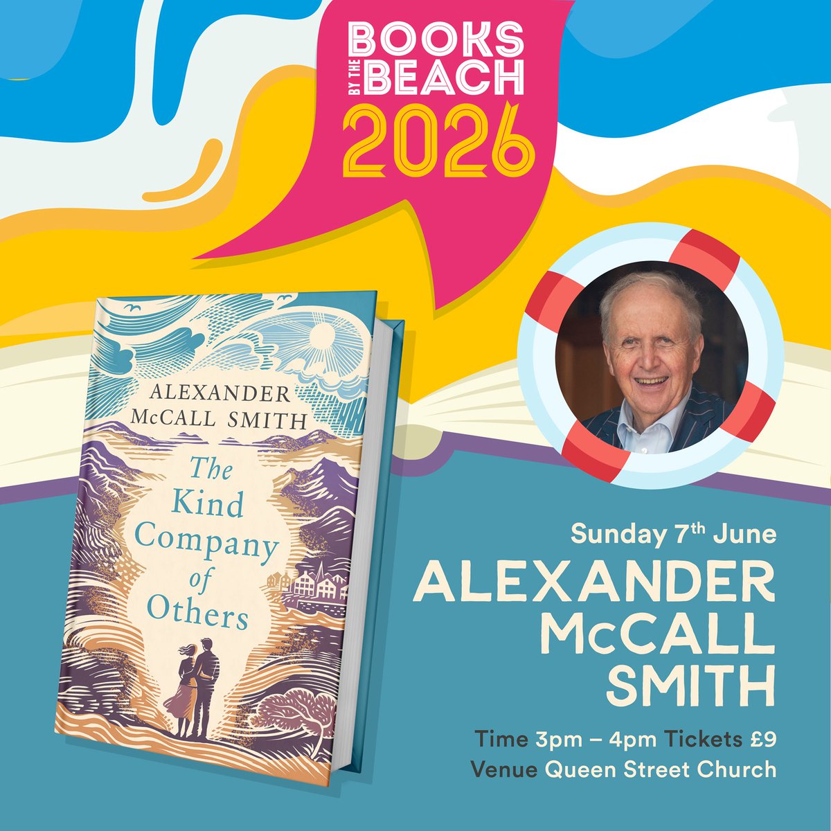 scarboroughbook's tweet photo. A tonic for our times! @McCallSmith  #scarborough #bookfestival Sun 7 June, 3pm. Join us for an afternoon of sheer delight! Tickets  - https://t.co/GasJw1cwHg @BooksUpNorth @kempsshop @WaterstonesSCA @PoetrySociety #poetry #storytelling @AbacusBooks @PolygonBooks @ScarboroughWeb https://t.co/t4rNaWpeVv