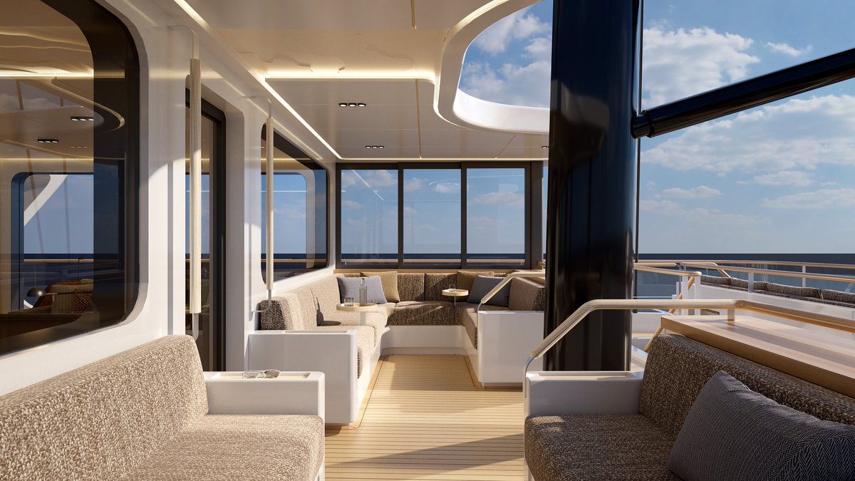 sytreports's tweet image. 🔅 Atelier Cala unveils interior concept for 53m explorer yacht SailXplorer XV53

Barcelona-based studio Atelier Cala has unveiled the interior renderings of the 53-metre SailXplorer XV53 explorer yacht.

👉🏻Learn more: superyachttimes.com/yacht-news/sai…

#exploreryacht #interiordesign