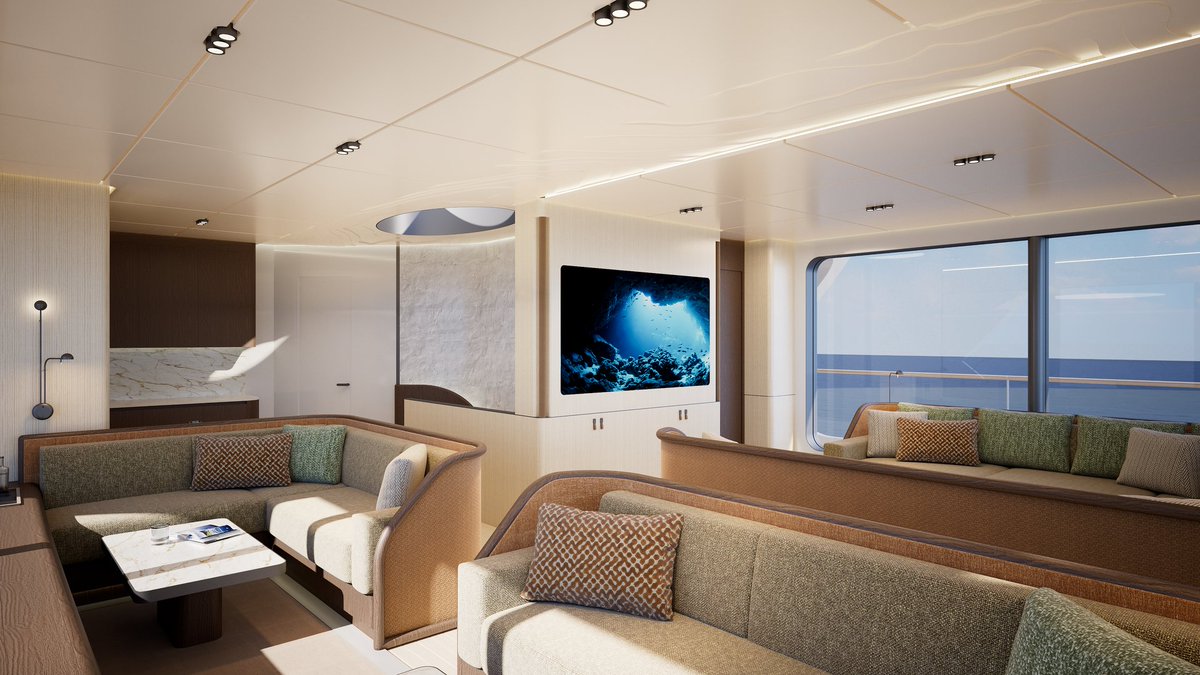 sytreports's tweet image. 🔅 Atelier Cala unveils interior concept for 53m explorer yacht SailXplorer XV53

Barcelona-based studio Atelier Cala has unveiled the interior renderings of the 53-metre SailXplorer XV53 explorer yacht.

👉🏻Learn more: superyachttimes.com/yacht-news/sai…

#exploreryacht #interiordesign