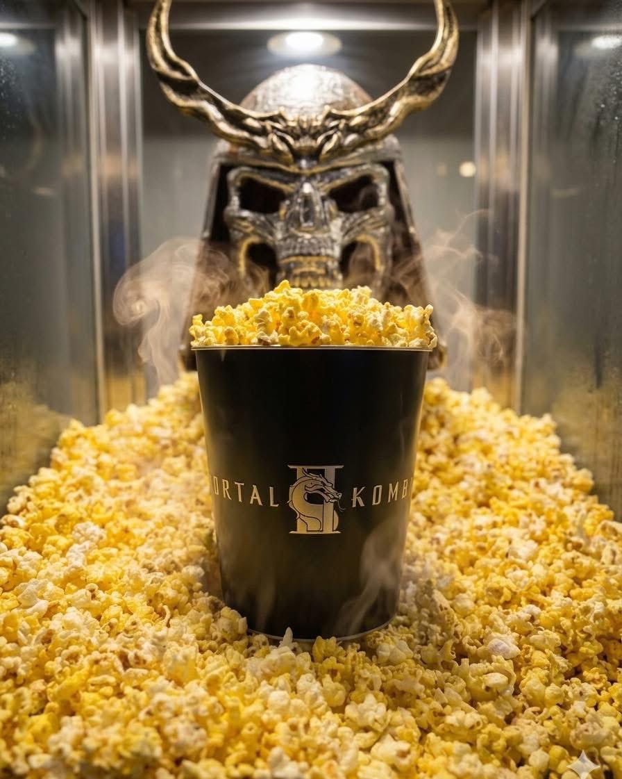 SavinTheBees's tweet photo. Ohhhh…. shao Khan popcorn bucket kinda cool…

I might cop and fuck the shit outta it https://t.co/U8sLCiF7QK